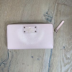 NEW! Kate spade pink wallet.